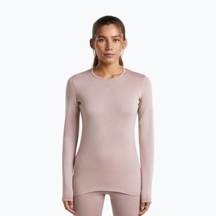 Bluza termoaktywna damska Icebreaker 260 Tech Crewe Pink Quartz