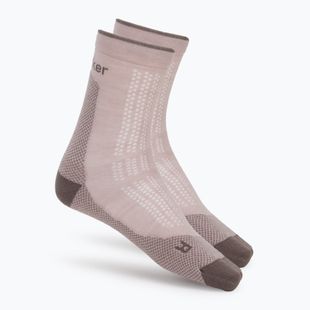 Skarpety damskie icebreaker Merino Hike+ Ultralight Quarterpink quartz/porcini