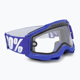 Gogle rowerowe 100% Accuri 2 Enduro MTB blue/clear