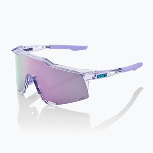 Okulary przeciwsłoneczne 100% Speedcraft polished translucent lavender/hiper lavender mirror