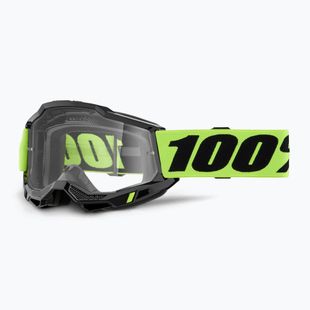 Gogle rowerowe 100% Accuri 2 OTG neon yellow/clear