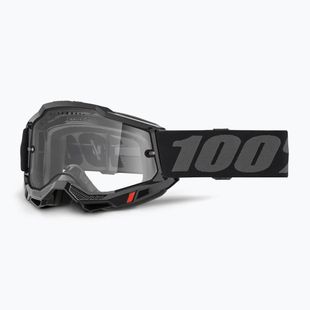 Gogle rowerowe 100% Accuri 2 Enduro MTB black/clear