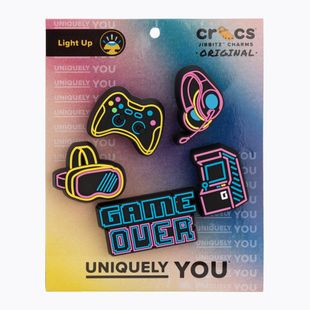 Przypinki Crocs Lights Up Neon Gamer lights up neon gamer 5 pack