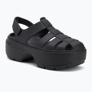Sandały damskie Crocs Stomp Fisherman Sandal black