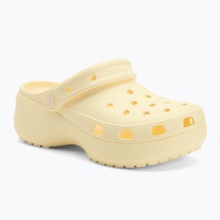 Klapki damskie Crocs Classic Platform Clog buttercream