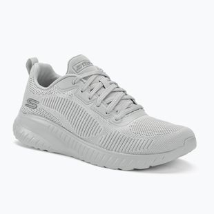 Buty damskie SKECHERS Bobs Squad Chaos Face Off light gray