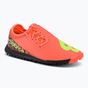 Buty piłkarskie dziecięce New Balance Furon v7 Dispatch JNR TF neon dragonfly