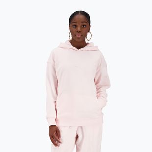 Bluza damska New Balance Athletics Nature State French Terry Hoodie washed pink
