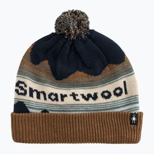 Czapka zimowa Smartwool Knit Winter Pattern POM deep navy heather