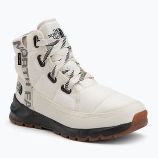 Śniegowce damskie The North Face Thermoball Lace Up Luxe Wp gardenia white/black