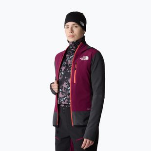 Kurtka hybrydowa damska The North Face Dawn Turn Hybrid Ventrix Midlayer asphalt grey/boysenberry