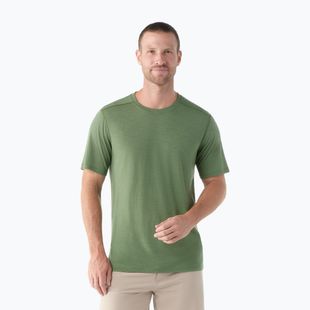 Koszulka termoaktywna męska Smartwool Merino Short Sleeve fern green