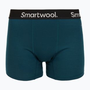 Bokserki termoaktywne męskie Smartwool Merino Boxer Brief Boxed twilight blue