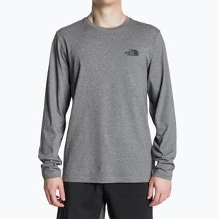Longsleeve męski The North Face Simple Dome medium grey heather