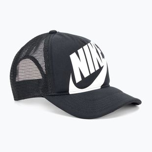 Czapka z daszkiem dziecięca Nike Rise Structured Trucker black/black/white
