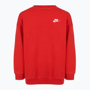 Bluza dziecięca Nike Sportswear Club Fleece university red/white