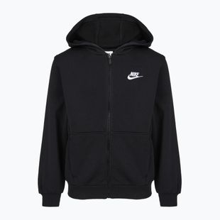Bluza dziecięca Nike Club Fleece black/white