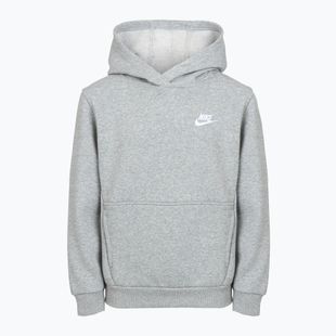 Bluza dziecięca Nike Sportswear Club Fleece dark grey heather/white