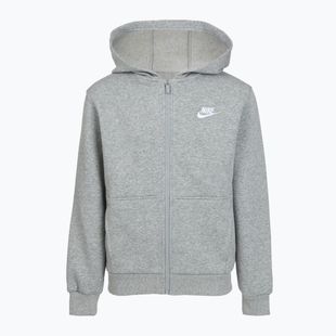 Bluza dziecięca Nike Sportswear Club Fleece dark grey heather/base grey/white