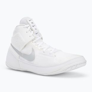 Buty zapaśnicze Nike Fury white/metallic silver