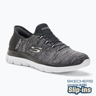 Buty damskie SKECHERS Summits Dazzling Haze black/white