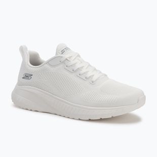 Buty męskie SKECHERS Bobs Squad Chaos Prism Bold off white