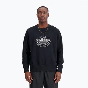Bluza męska New Balance Athletics Graphic Crew black
