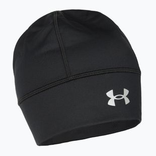 Czapka do biegania męska Under Armour Men'S Storm Launch Beanie black/black/reflective