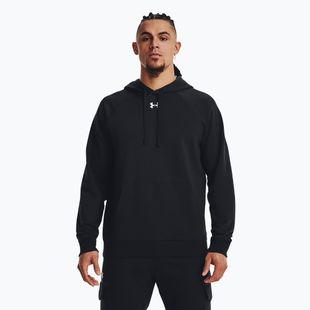 Bluza męska Under Armour Rival Fleece Hoodie black/white