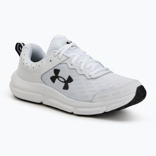 Buty do biegania męskie Under Armour Charged Assert 10 white/black/black