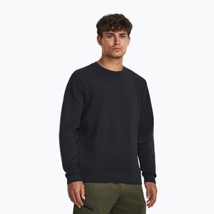 Bluza męska Under Armour Unstoppable Fleece Crew black/black