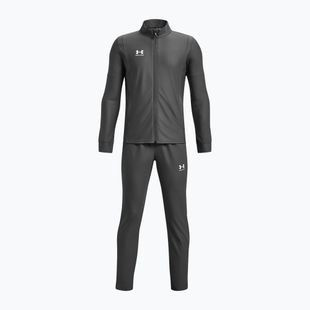 Komplet piłkarski dziecięcy Under Armour Challenger Tracksuit castlerock/white
