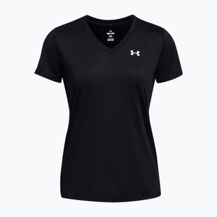 Koszulka treningowa damska Under Armour Tech SSV Solid black/white