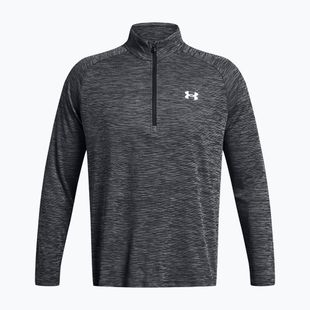Bluza męska Under Armour Tech Textured 1/2 Zip LS black/white
