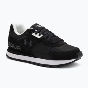 Buty treningowe męskie Under Armour Essential Runner black/white/blach