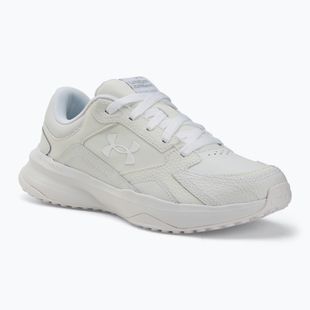 Buty treningowe męskie Under Armour Edge Leather white/white/halo gray