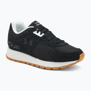 Buty treningowe damskie Under Armour Essential Runner black/white quartz/black