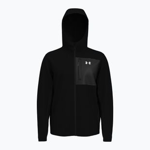 Kurtka treningowa męska Under Armour Shield Hooded black/white