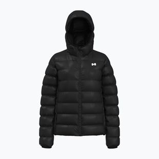 Kurtka damska Under Armour Legend Down Hooded black/white