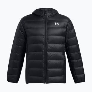 Kurtka puchowa męska Under Armour Legend Down Hooded black/black/white