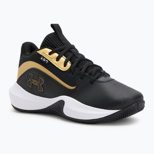 Buty do koszykówki Under Armour Lockdown 7 black/black/metallic gold