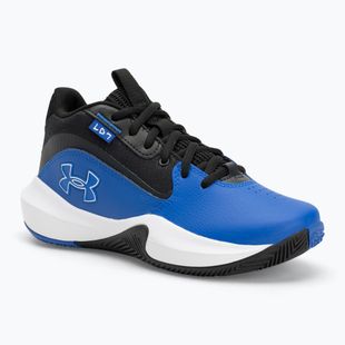 Buty do koszykówki dziecięce Under Armour GS Lockdown 7 team royal/black/white