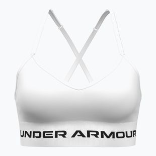 Biustonosz treningowy Under Armour Vanish Seamless Low white/black