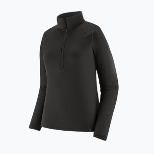 Bluza termoaktywna damska Patagonia Capilene Termal Weight Zip Neck black