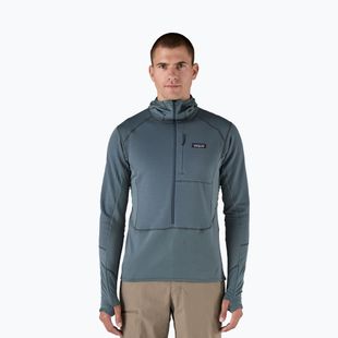 Kurtka softshell męska Patagonia R1 Hybrid Pullover Hoody utility blue