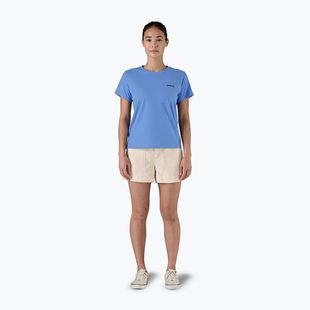 Koszulka damska Patagonia P-6 Logo Responsibili-Tee abundant blue
