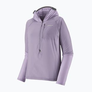 Bluza trekkingowa damska Patagonia Airshed Pro Pullover concrete purple