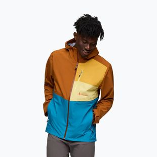 Kurtka przeciwdeszczowa męska Cotopaxi Impermeo 3L Hooded Shell sienna/lake