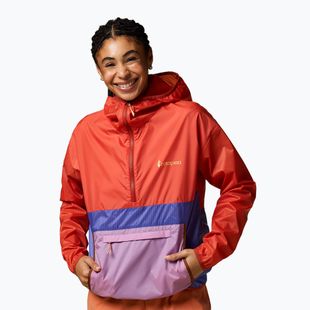 Kurtka przeciwwiatrowa damska Cotopaxi Teca Half-Zip Windbreaker smell the begonias