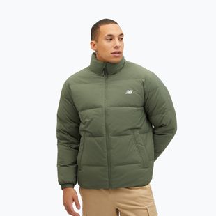Kurtka puchowa męska New Balance NBX Down green